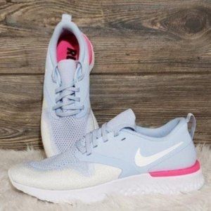 NEW Nike Odyssey React 2 Flyknit Blue Sneakers